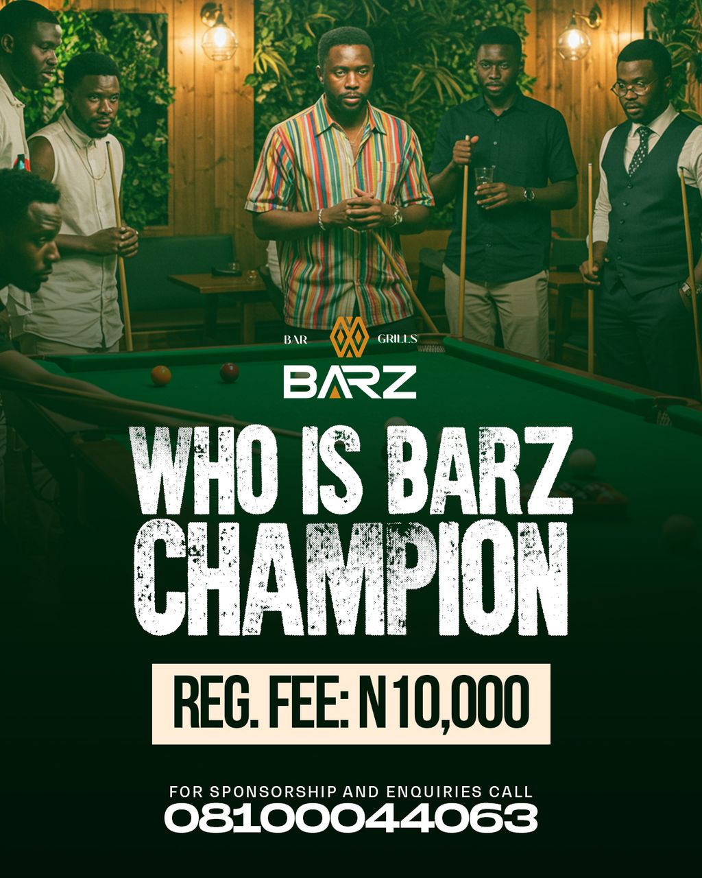 Barz Open Tournament poster